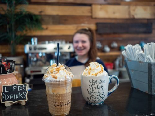 Grab a cup of coffee during a Winter Weekend in Laurel MS